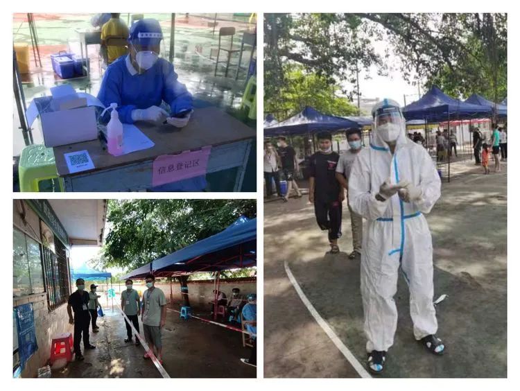 闻令而动、共抗疫情——市环发公司下沉社区和帮扶村参加疫情防控志愿服务活动(图2)