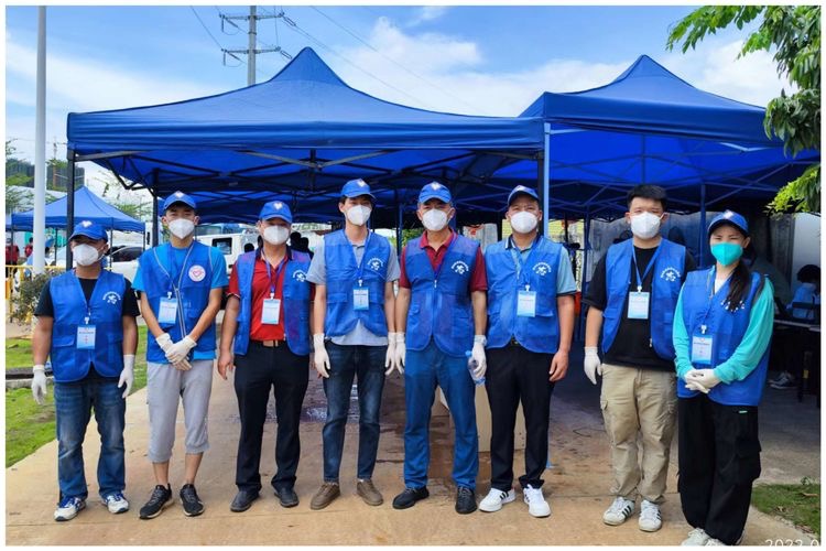 疫往无前 共克时艰——市环发公司第一分队开展海航城疫情防控志愿服务活动