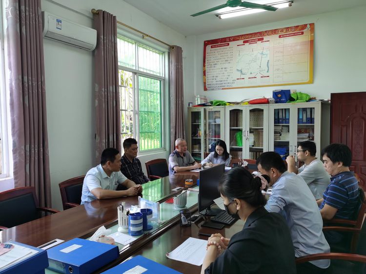 市环发公司党委书记王蜂带队调研督导乡村振兴工作