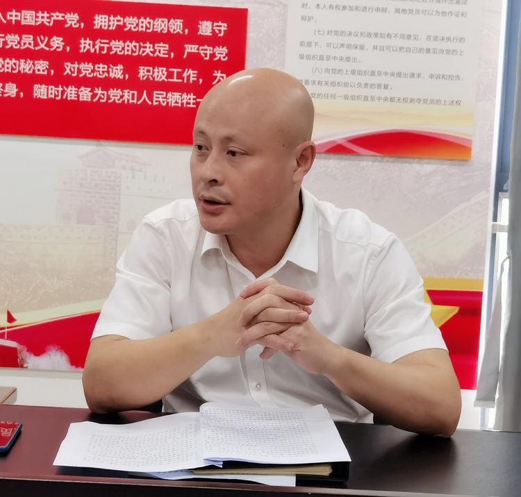 市环发公司党支部开展学习宣传贯彻党的二十大精神集体学习会暨党委副书记宣讲党的二十大精神专题党课(图4)