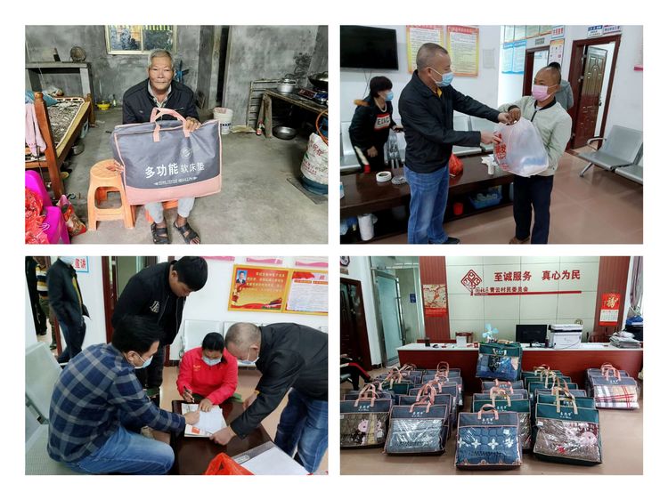 乡村振兴有我|市环发公司开展防寒御寒送温暖活动(图2)