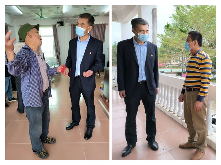 春节送暖 关爱随行——市环发公司前往青云村开展走访慰问送温暖暨党的二十大精神微宣讲活动(图4)