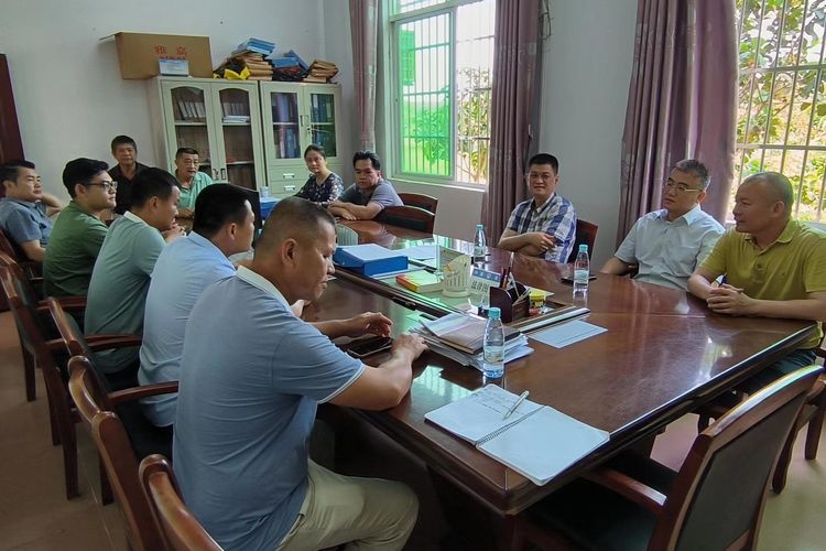 市环发公司党委书记王蜂带队深入帮扶村调研谋划乡村振兴产业工作