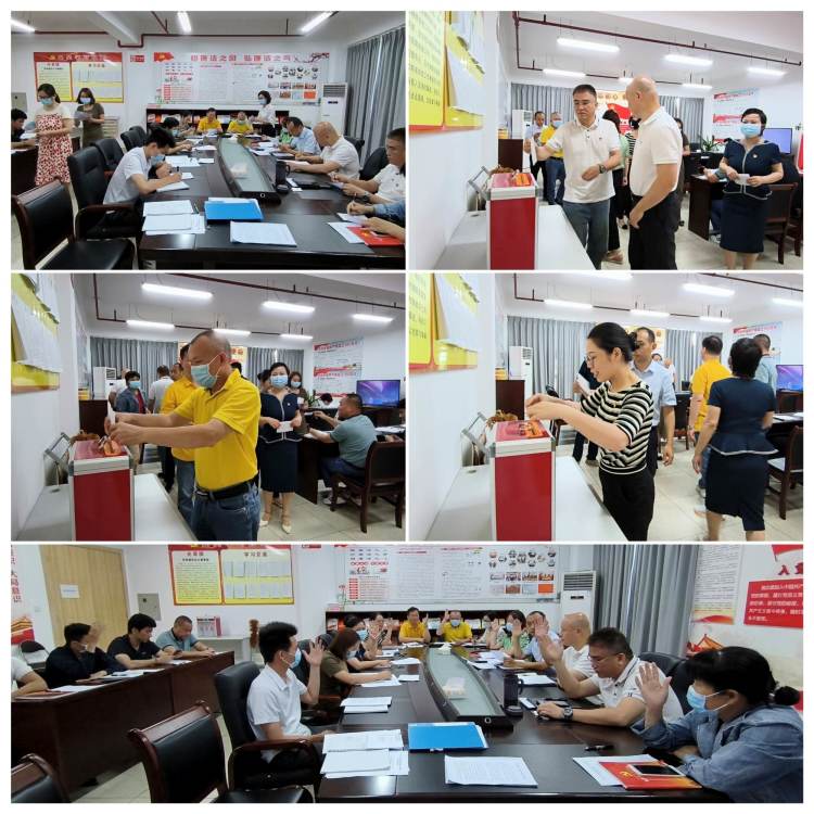 市环发公司党支部召开党的二十大精神专题学习会暨增补支委选举大会(图6)