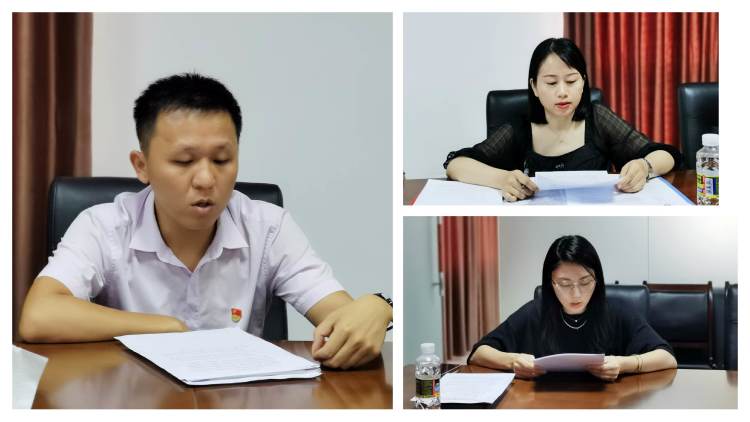 市环发公司召开支部党员大会集体学习暨进行预备党员转正(图3)