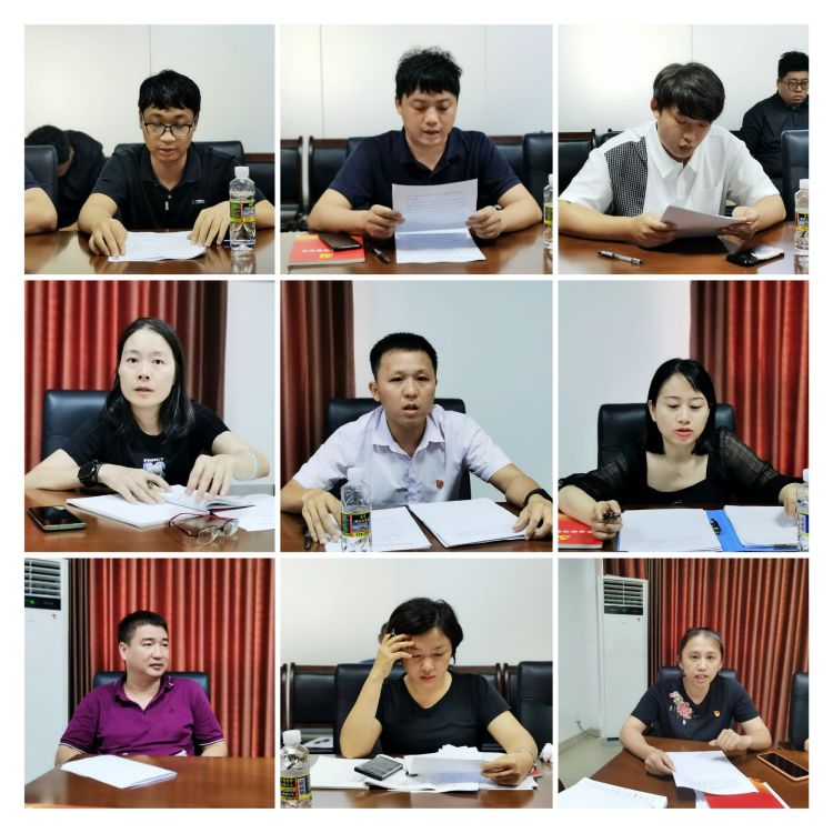 市环发公司召开支部党员大会集体学习暨进行预备党员转正(图5)