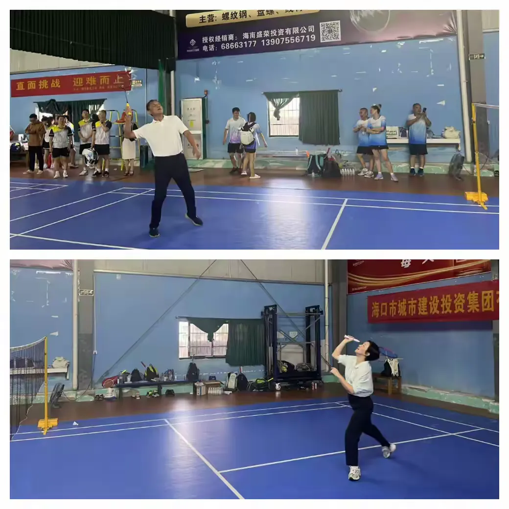 凝心聚力展风采 羽动飞扬燃激情——城投集团工会举办2025年职工文体活动暨第一届“城投集团杯”羽毛球团体赛(图5)