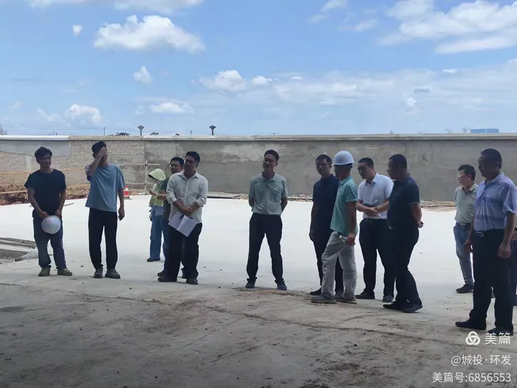 省住建厅对龙华区苍东村建筑垃圾资源化利用厂开展中央环保督察销号验收工作